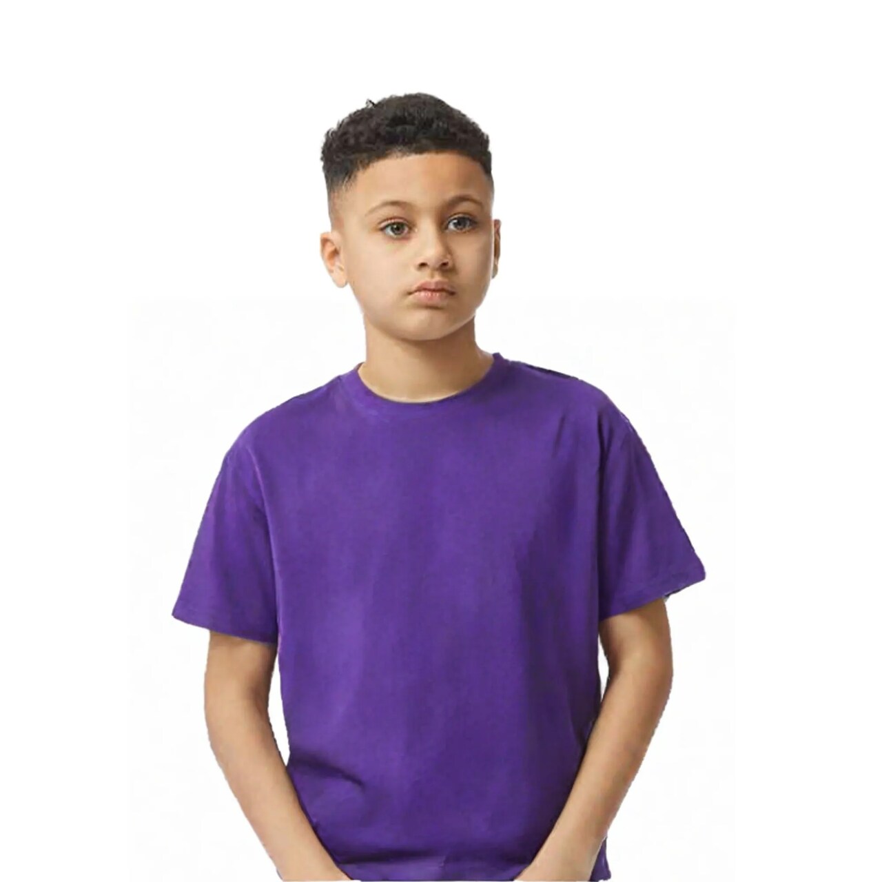 Gildan Youth Softstyle Crewneck Short Sleeve T-Shirt for Casual Wear & Custom Printing Cotton Tee